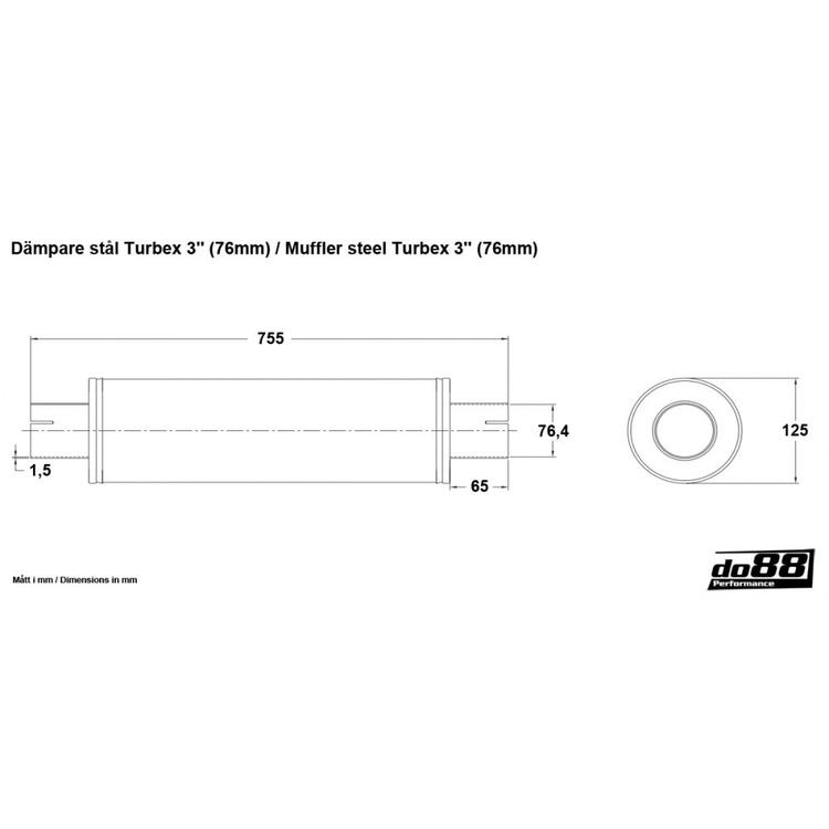 Steel Silencer Turbex