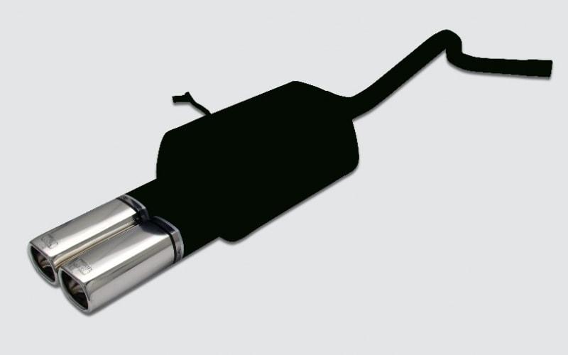 Dedicated muffler Renault Megane II Kombi