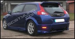 Stötfångare nedre del bak som passar Volvo C30