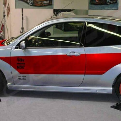 Ford Focus Side skirts AutoR