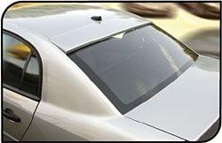 Rear window spoiler Opel Vectra C Sedan