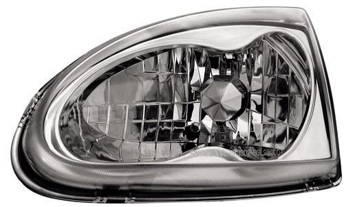 FRAMLAMPOR HONDA CRX DEL SOL 93-97 (UTAN BLINKER)