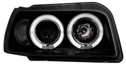 Etulamput RENAULT CLIO I 90-98 2 X "ANGELEYES" Mustat