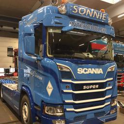 Solskydd passar Scania Nextgen 2017- S/R/G. 30cm  7 pos