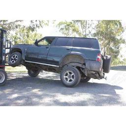 Bakre krängningshämmare sats Superior Engineering Superflex höjning 4 tum för Nissan Patrol Y60 1988-1997 och Nissan Patrol Y61 1997-2016 - 5