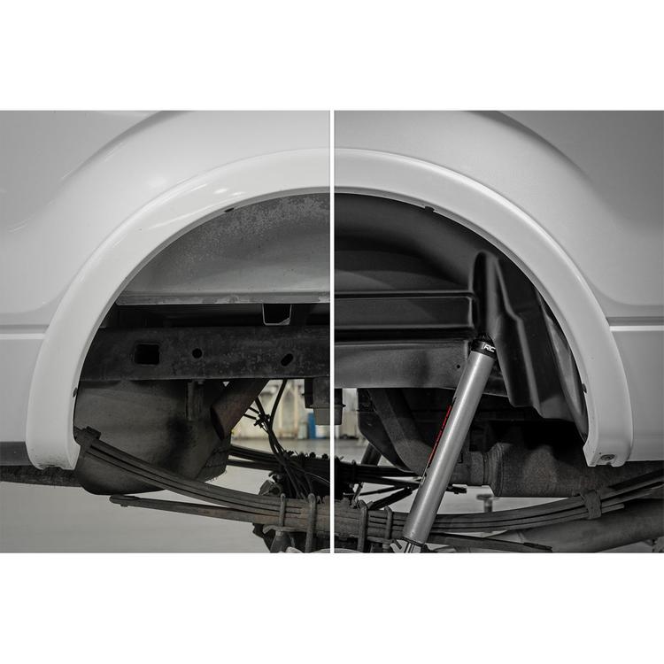 Bakre wheel well inner liners Rough Country Ford F150 2004-2008, Ford F150 2009-2014
