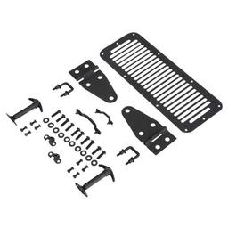 Motorhuvskit i svart stål SMITTYBILT Jeep Wrangler YJ 1987-1995 - 2