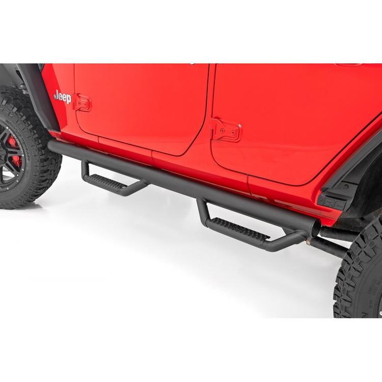 Sidesteps svart Rough Country