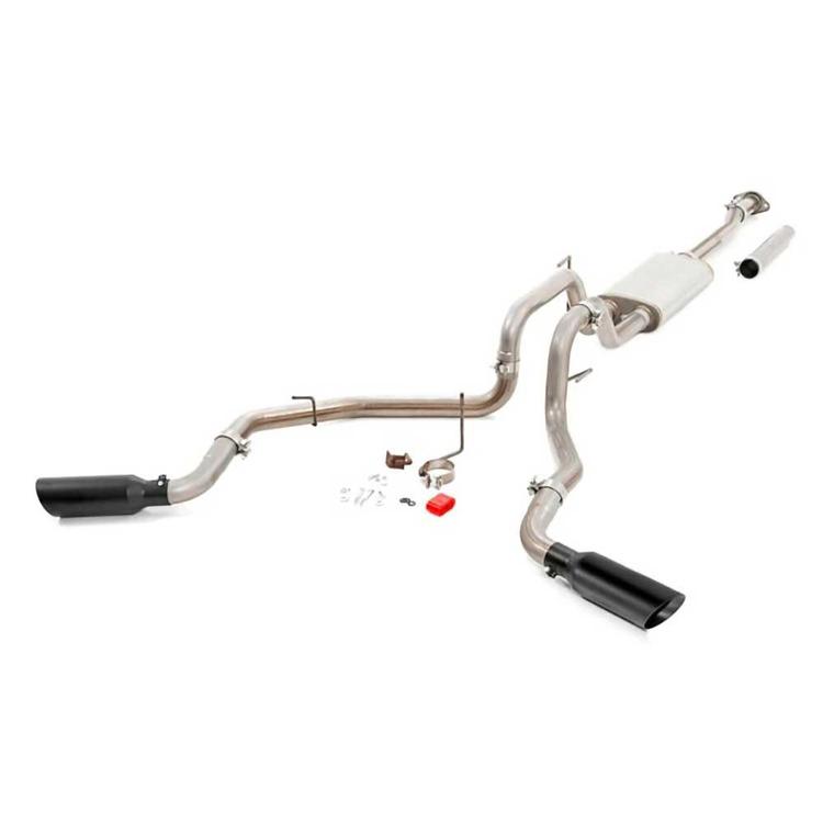 Dubbelt avgassystem Rough Country cat-back