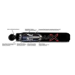 Bakre hydraulisk stötdämpare Skyjacker Black Max höjning 2-4 tum för Toyota Tacoma 1995-2004 och Chevrolet Suburban 2000-2006 m.fl. - 4