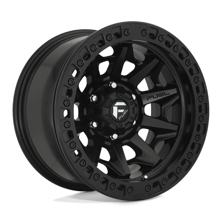 Fälg D114 COVERT BEADLOCK Matte Black 17x9 ET-15