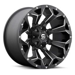 Fälg D546 Assault Matte Black 17x9 ET-12