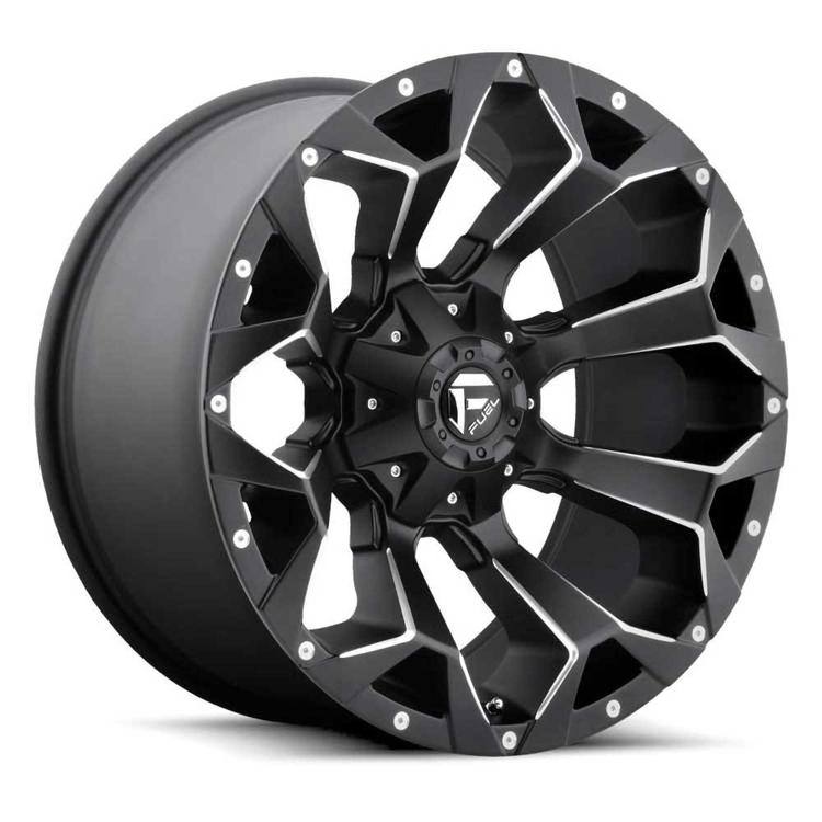 Fälg D546 Assault Matte Black 17x9 ET-12