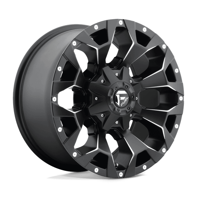 Fälg D546 ASSAULT Matte Black Milled 18x9 ET-13