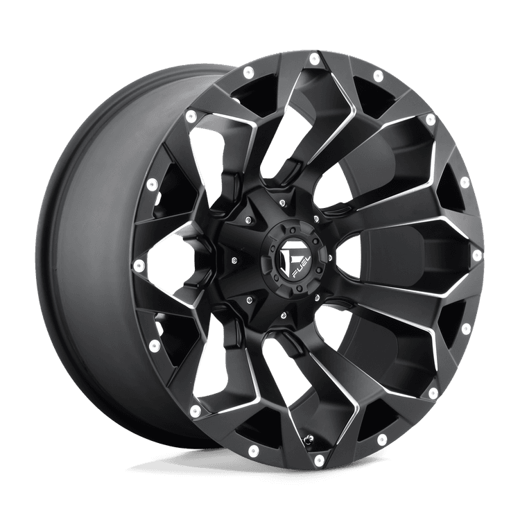 Fälg D546 ASSAULT Matte Black Milled 18x9 ET-12