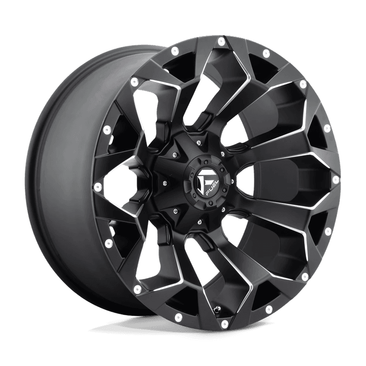 Fälg D546 Assault Matte Black Milled 18x9 ET19