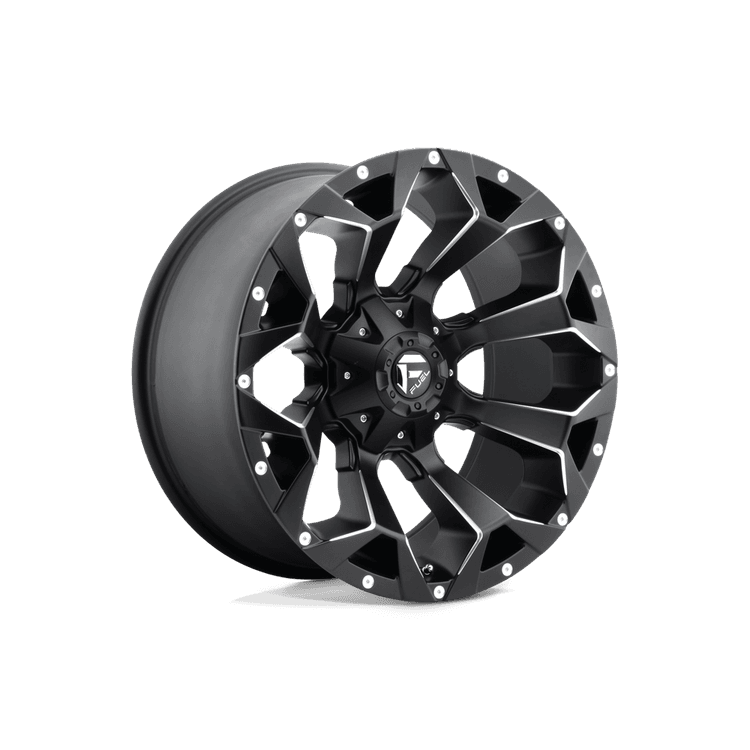 Fälg D546 Assault Matte Black Milled 20x10 ET-18