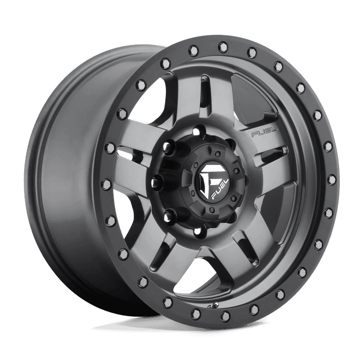 Fälg D558 Anza Matte GUN Metal Black Bead Ring 17x8.5 ET6