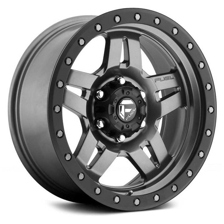 Fälg D558 Anza Matte Gunmetal/Black Bead Ring 20x9 ET19