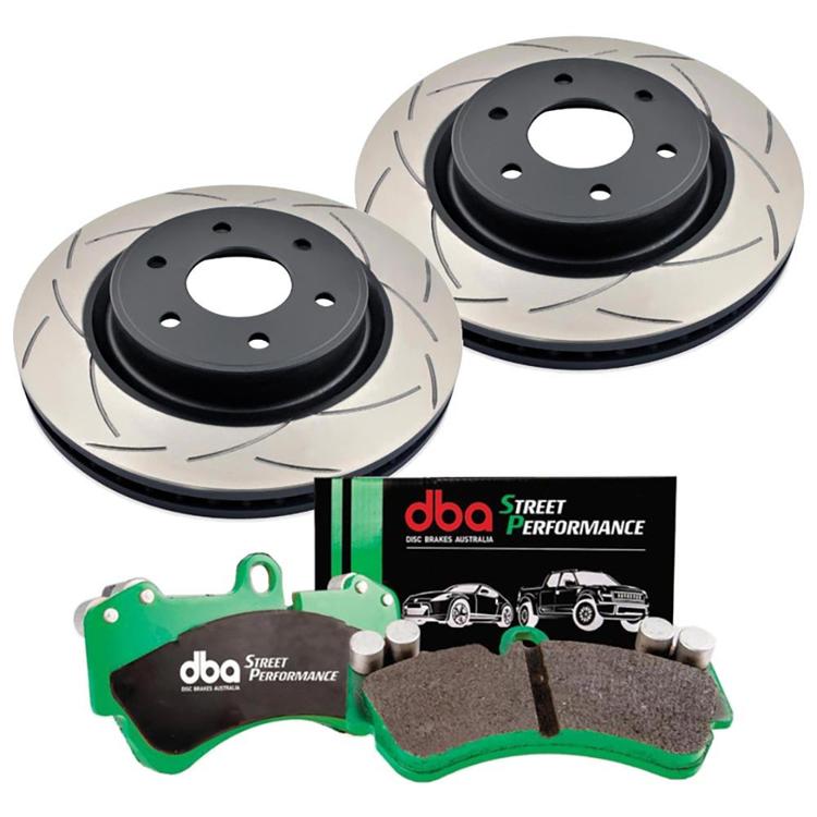 Bromssats fram DBA T2 Street Performance Nissan Navara NP300 2015-2022