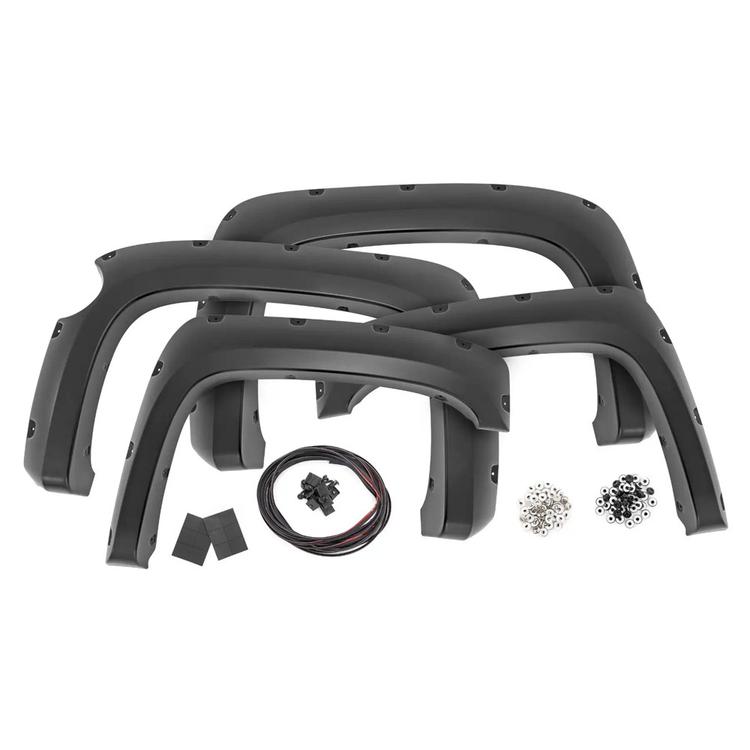 Främre och bakre skärmbreddare Rough Country Pocket Chevrolet Silverado 1500 2007-2013