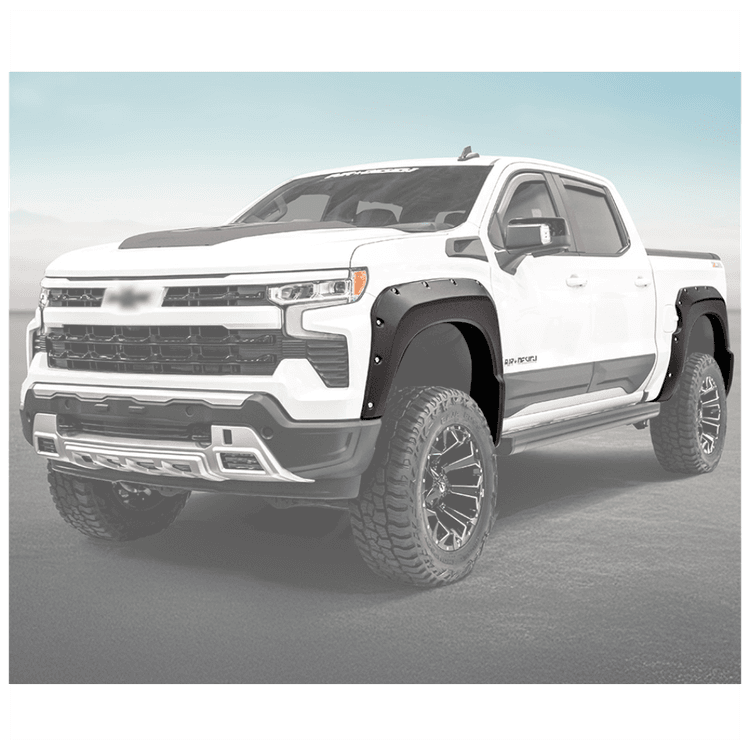 Främre och bakre skärmbreddare Air Design Super Bolt Chevrolet Silverado 1500 2025-present; Chevrolet Silverado 1500 2022-2024