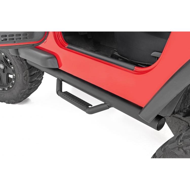 Sidesteps svart Rough Country
