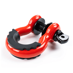 D-ringschacklar röd OFD 3/4" - 3