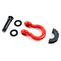 D-ringschacklar röd OFD 3/4" - 4