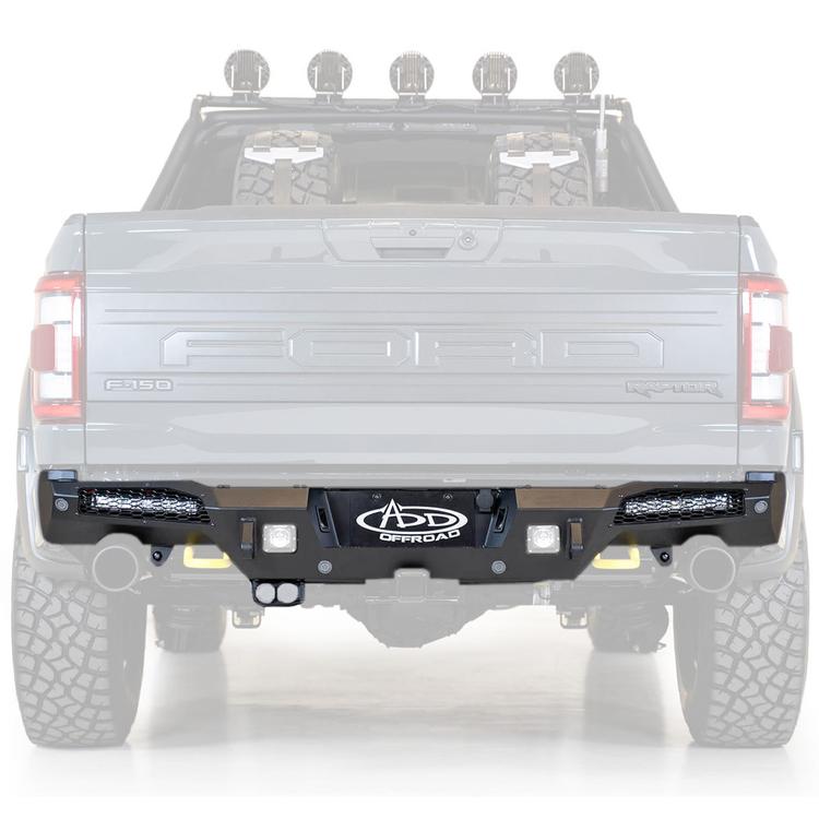 Bakre stötfångare i stål Addictive Desert Designs Honeybadger Ford F150 Raptor 2021-2023