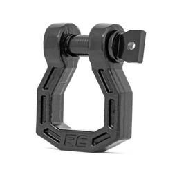 D-ringsats med schacklar svart Rough Country 3/4" - 2
