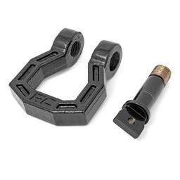 D-ringsats med schacklar svart Rough Country 3/4" - 3