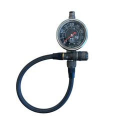 Däcktryckssänkare med mätare 0-40 PSI universal - 2