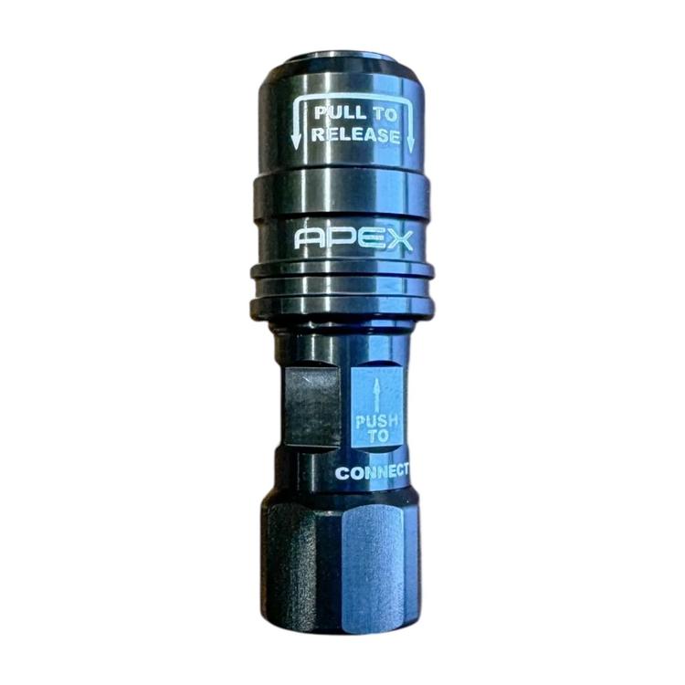 Högflödesventilchuck - 1/4" Invändig Dual Flow universal