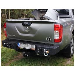 Bakre stötfångare i stål MorE 4x4 Nissan Navara NP300 2015-2022 - 2