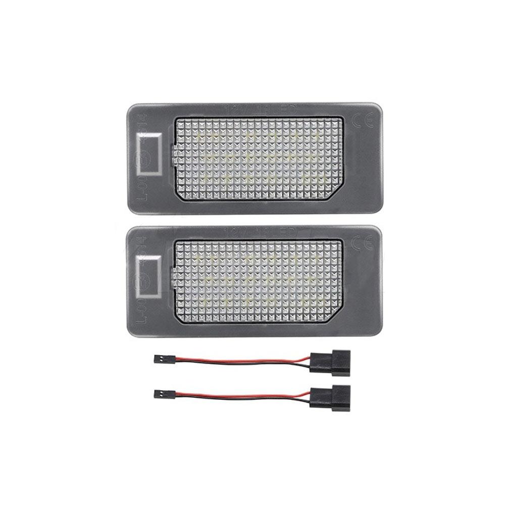 LED licence plate lights BMW