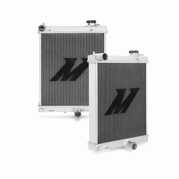 Aluminiumkylare Mishimoto som passar Performance Aluminum Radiator, Half-Size, fits Mitsubishi Lancer Evo 2001-2007