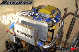 Aluminiumkylare Mishimoto som passar Nissan 240SX SR20 Engine 1995-1998 - 5