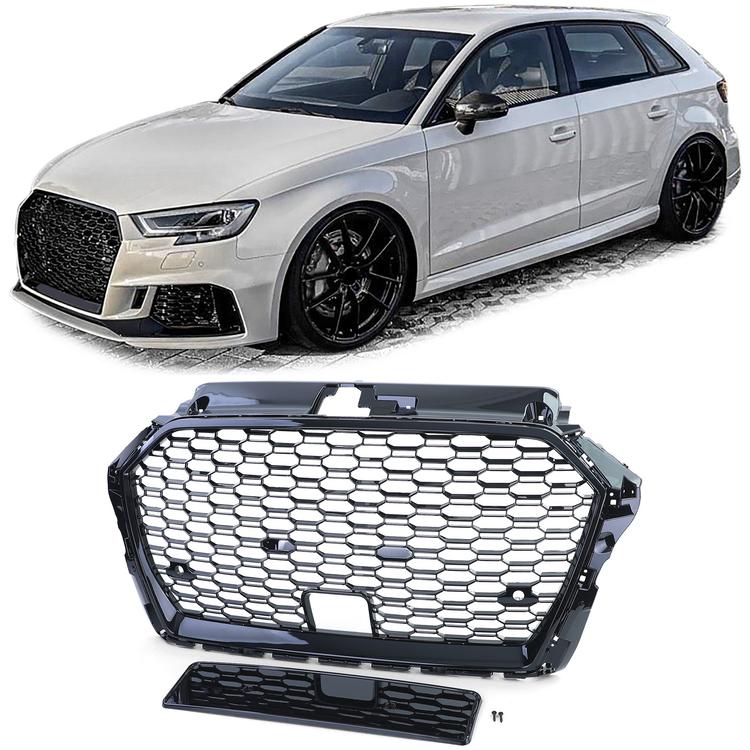 Audi A3 2016-2020 Honeycomb grill