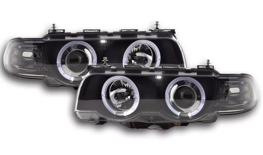 Angel Eyes Svarta BMW E38