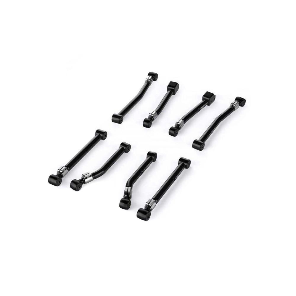 Justerbar kort länkarmssats TeraFlex Alpine Flexarm för höjning 2-4" för Jeep Wrangler JK 2-dörrars 2007-2018 m.fl.