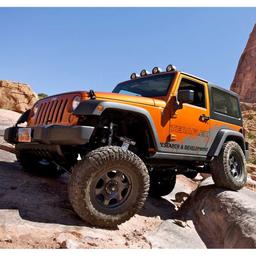 Justerbar kort länkarmssats TeraFlex Alpine Flexarm för höjning 2-4" för Jeep Wrangler JK 2-dörrars 2007-2018 m.fl. - 3
