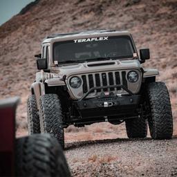 Justerbar kort länkarmssats TeraFlex Alpine för höjning 0-4,5" för Jeep Gladiator JT 2020- - 2