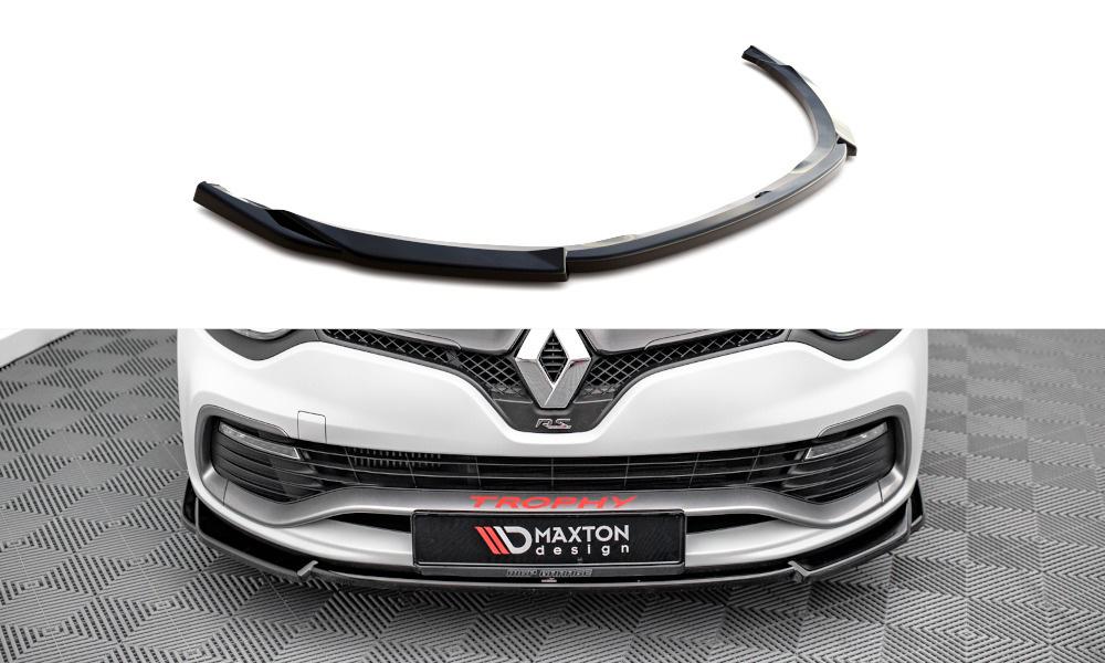 Blanksvart Cupspoiler Fram Renault Clio RS Mk4