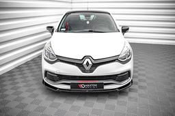 Blanksvart Cupspoiler Fram Renault Clio RS Mk4