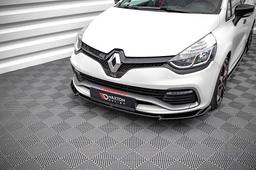 Blanksvart Cupspoiler Fram Renault Clio RS Mk4
