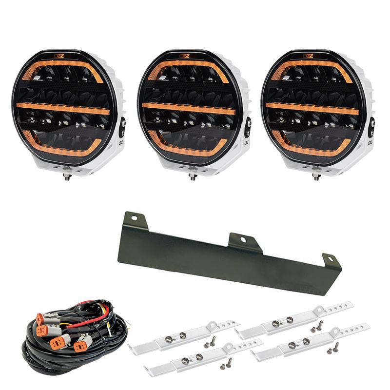 Paketpris 3-pack OZZ XR2 P7 Vitt extraljus