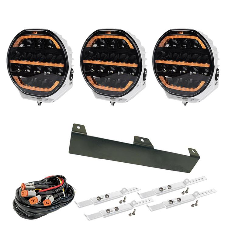 Paketpris 3-pack OZZ XR2 P7 Vitt extraljus