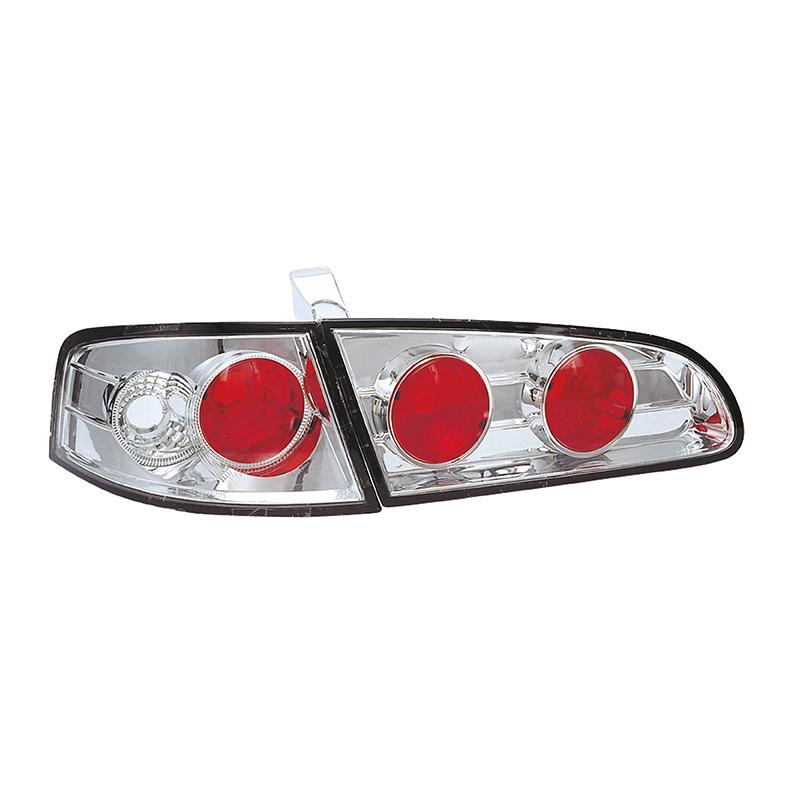 Baklampor krom Seat Ibiza 02-