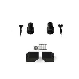Främre och bakre genomslagsstopp förlängning sats TeraFlex höjning 3" för Jeep Wrangler JK 2-dörrars 2007-2018 m.fl.